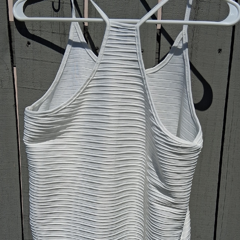 SHEIN White Ribbed Tank Top - Picture 9 of 11